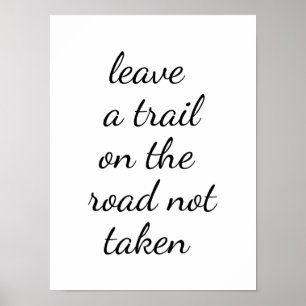 Road Not Taken Poster