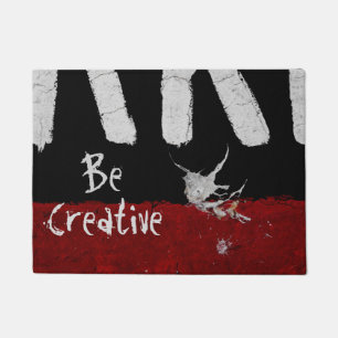 Road Paint Art - Fun - Cool - Unique Doormat