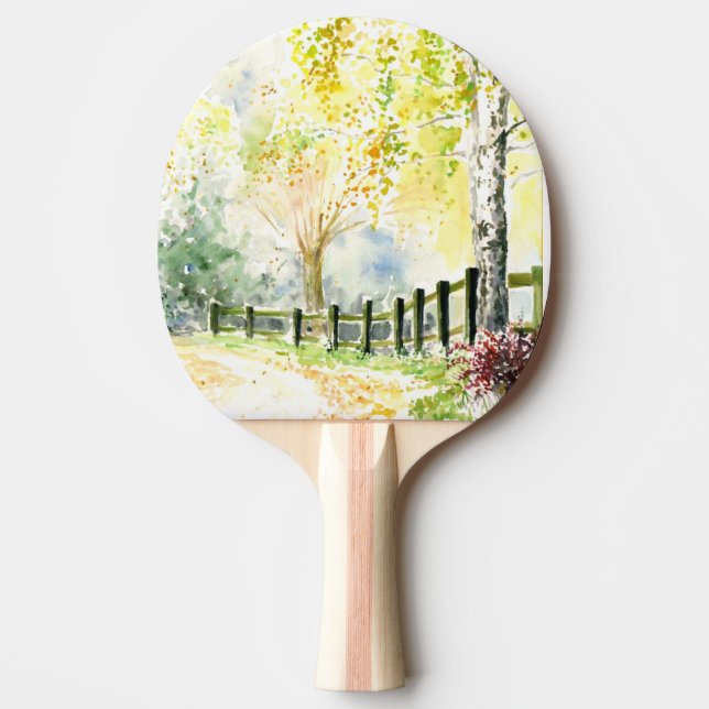 Road Ping Pong Paddle (Front)