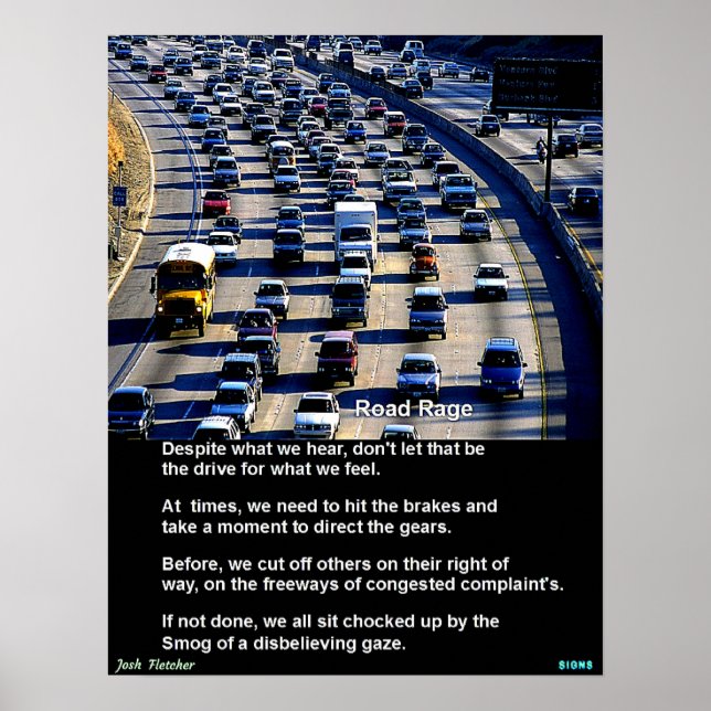 Road Rage Poster (Front)