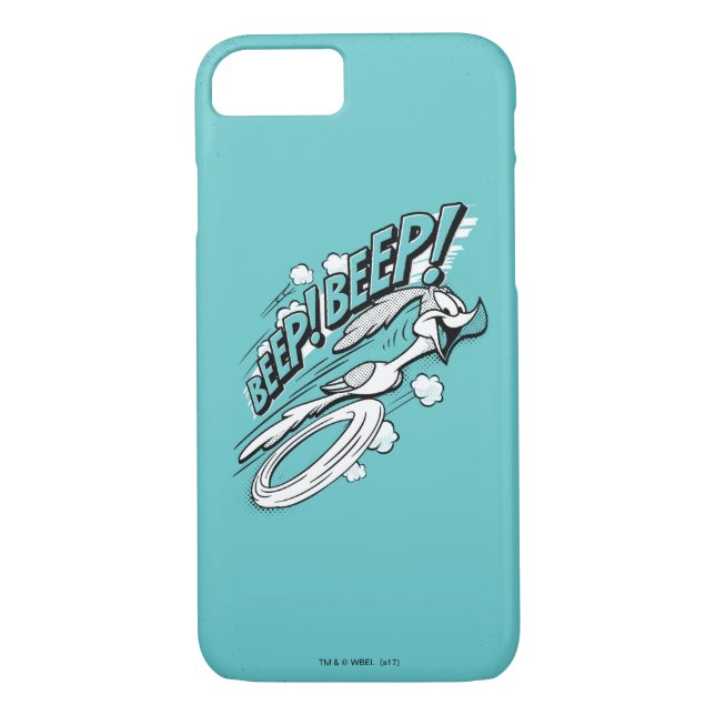 ROAD RUNNER™ BEEP BEEP!™ Halftone Case-Mate iPhone Case (Back)