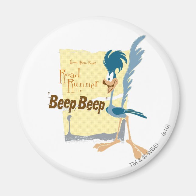ROAD RUNNER™ BEEP BEEP!™ MAGNET (Front)