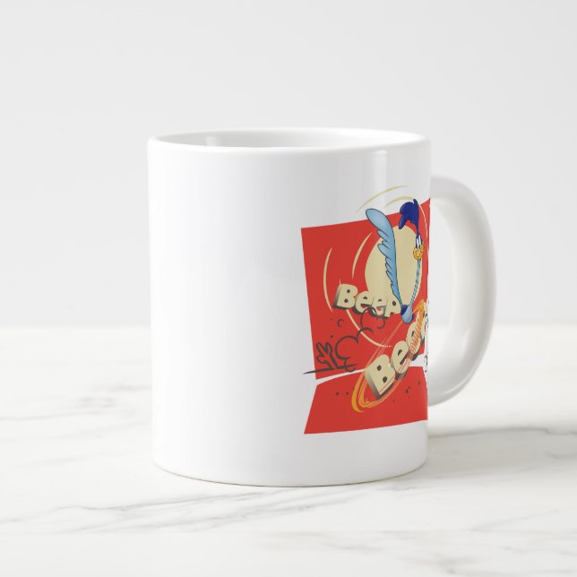 ROAD RUNNER™ BEEP BEEP!™ Sunset Graphic Large Coffee Mug (Front Right)