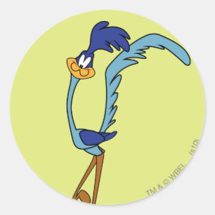 ROAD RUNNER™ Colour Classic Round Sticker