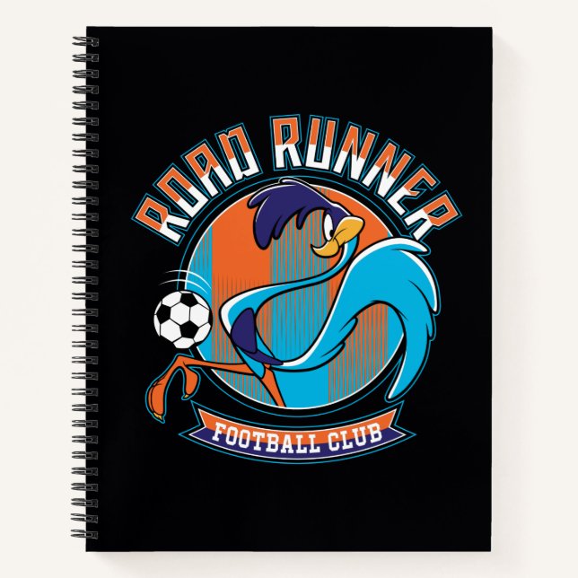 ROAD RUNNER™ Football Club Badge Notebook (Front)