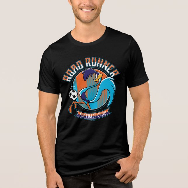 ROAD RUNNER™ Football Club Badge Tri-Blend Shirt (Front)