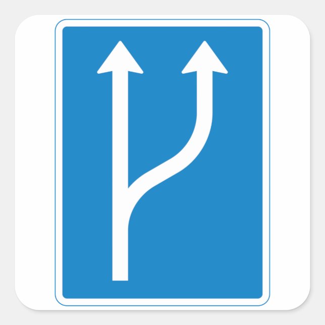 Road Sign Arrows Stickers (Front)