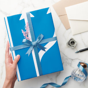 Road Sign Arrows Wrapping Paper