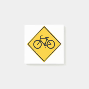 Road Sign Bicycle Post-it Notes