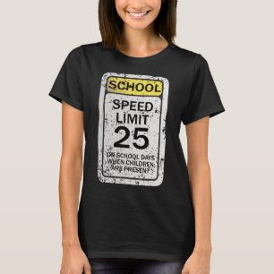 Road Signs Funny Traffic Signs Halloween Costume P T-Shirt