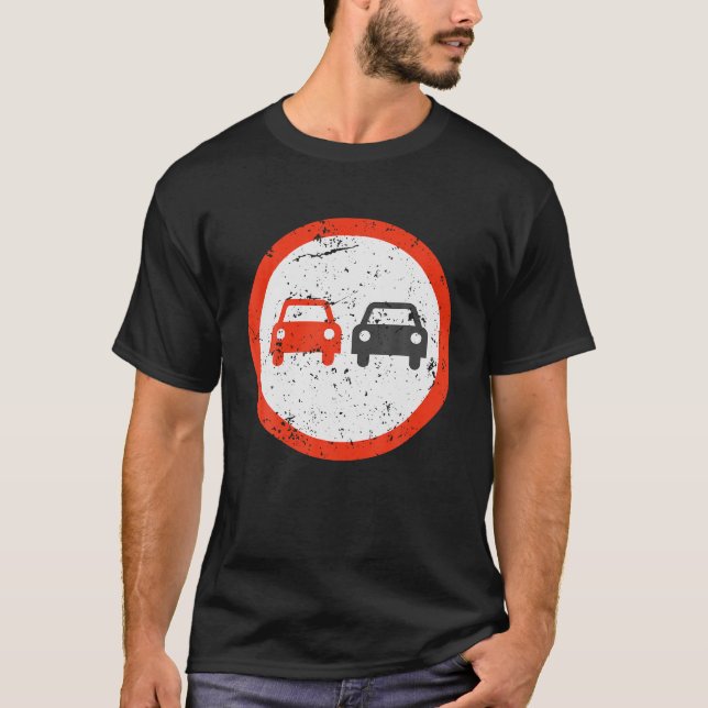 Road Signs Funny Traffic Signs Halloween Costume T-Shirt (Front)