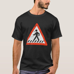 Road Signs Funny Traffic Signs Halloween Costume T-Shirt
