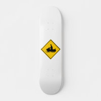 Road Snowmobile Warning Sign Snow Winter