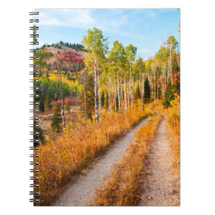 Road Through Autumn Colours Notebook
