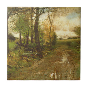 Road Through the Woods Tile