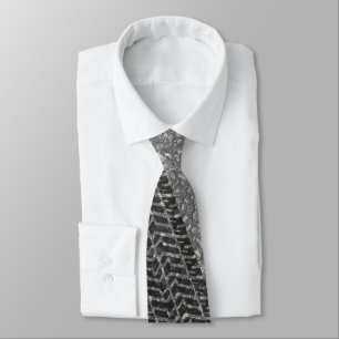 Road Tire Tracks Novelty Tie