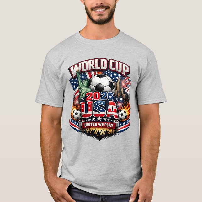 Road to 2026 International Football Championship T T-Shirt (Front)