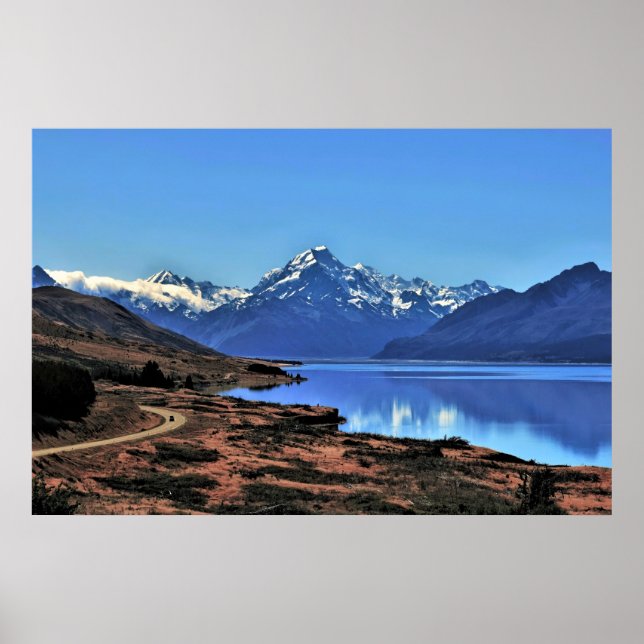 Road to Aoraki Poster (Front)