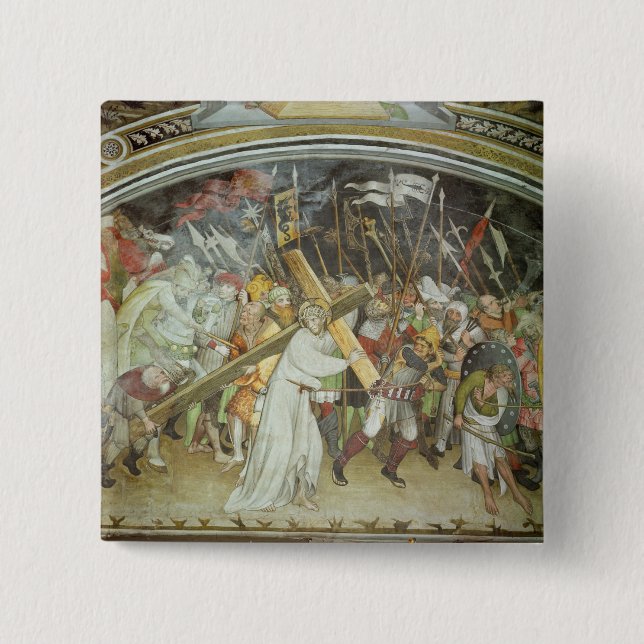 Road to Calvary 15 Cm Square Badge (Front)