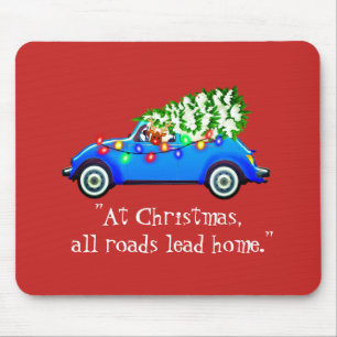 Road To Christmas Mousepad