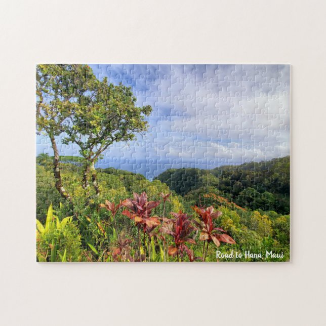 Road to Hana Maui Hawaii Jigsaw Puzzle (Horizontal)