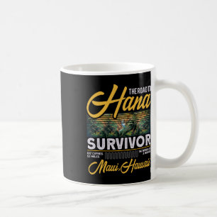 Road To Hana Survivor Curvy Palm Maui Hawaii Hawai Coffee Mug