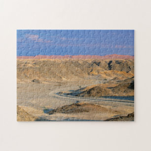 Road To Homeb Through Desert, Namib-Naukluft Jigsaw Puzzle