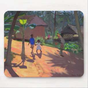 Road to Kovalum Beach Kerala 1996 Mouse Pad