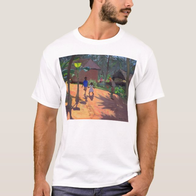 Road to Kovalum Beach Kerala 1996 T-Shirt (Front)