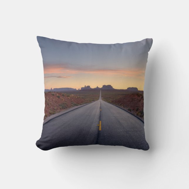Road to Monument Valley Tribal Park Cushion (Front)