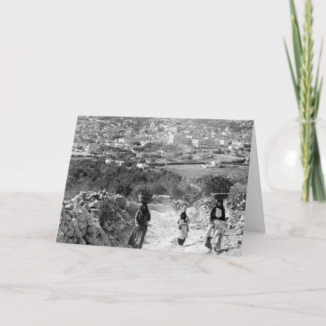 Road to Nazareth Holiday Card (Front)