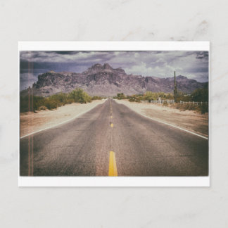 Road to nowhere postcard