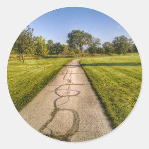 Road to park stickers