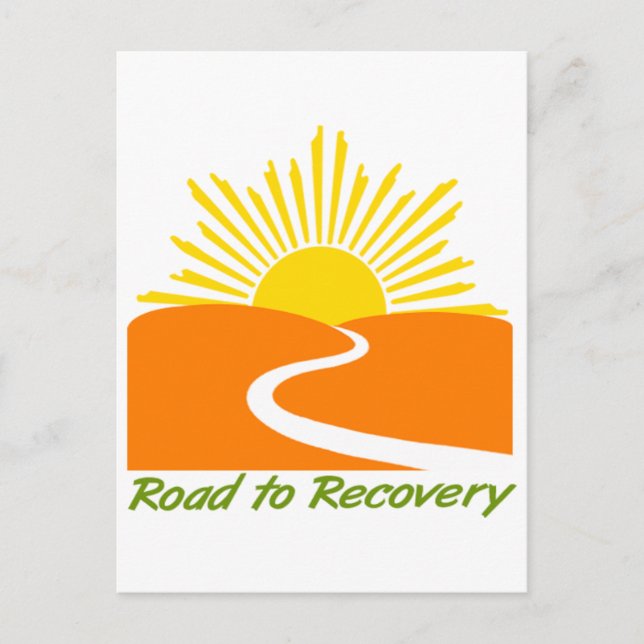 Road to Recovery Gear Postcard (Front)