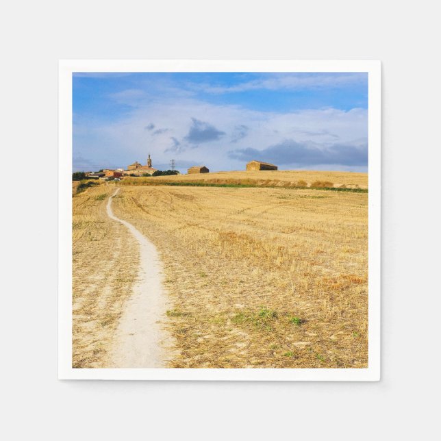 Road to Sansol Napkin (Front)