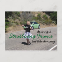 Road to Strasbourg France