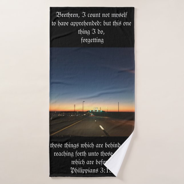 Road to Success Bath Towel (Bath Towel)