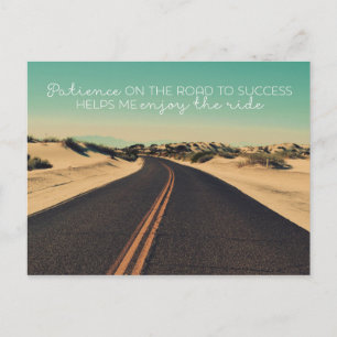 Road To Success Postcard