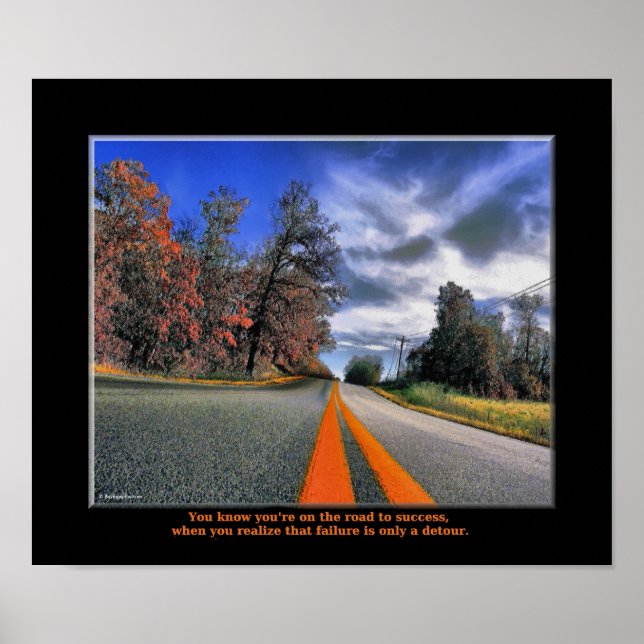 Road to Success Poster (Front)