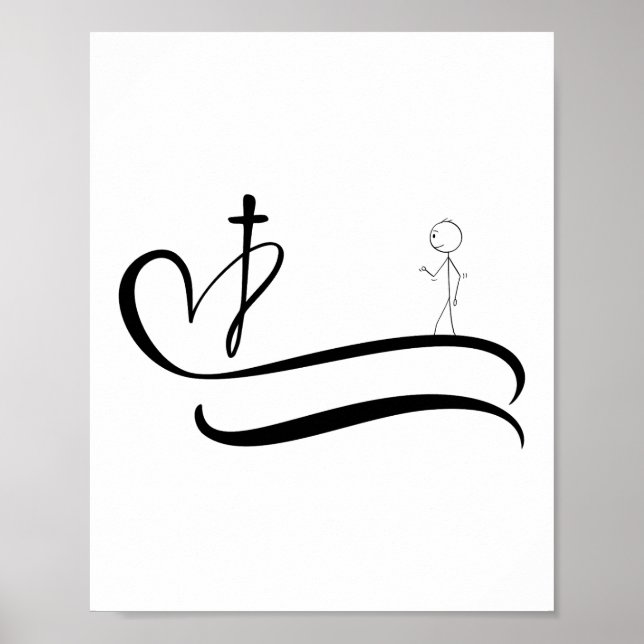 Road to the Cross - Light Design Poster (Front)