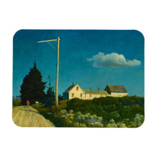 Road to the Jones House by Newell Convers Wyeth Magnet