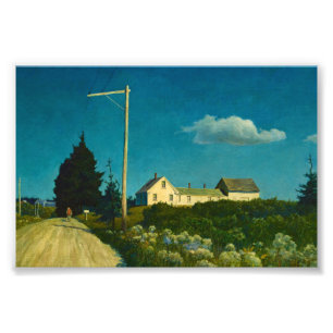 Road to the Jones House by Newell Convers Wyeth Photo Print