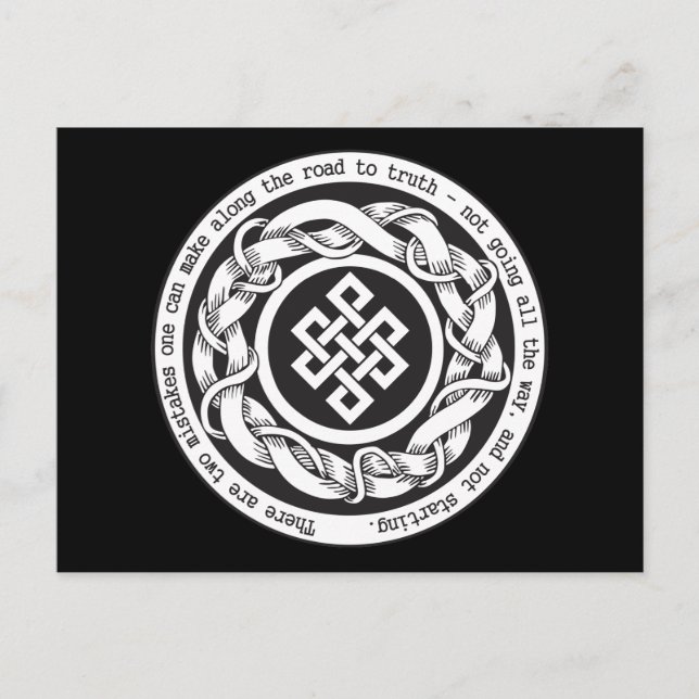 Road to Truth Endless Knot Postcard (Front)