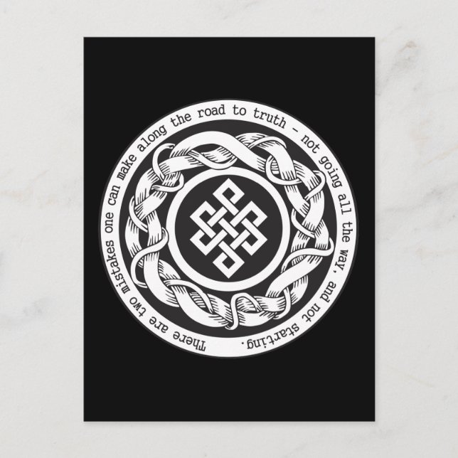 Road to Truth Endless Knot Postcard (Front)