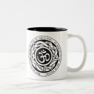 Road to Truth Om Two-Tone Coffee Mug