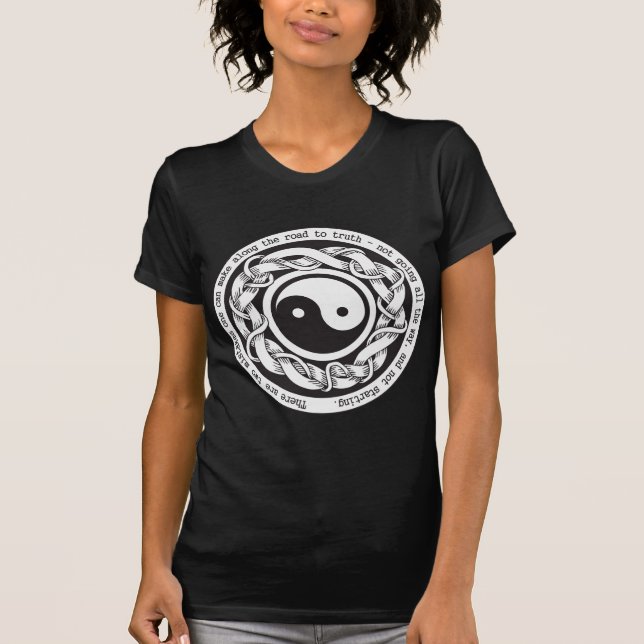 Road to Truth Yin Yang T-Shirt (Front)