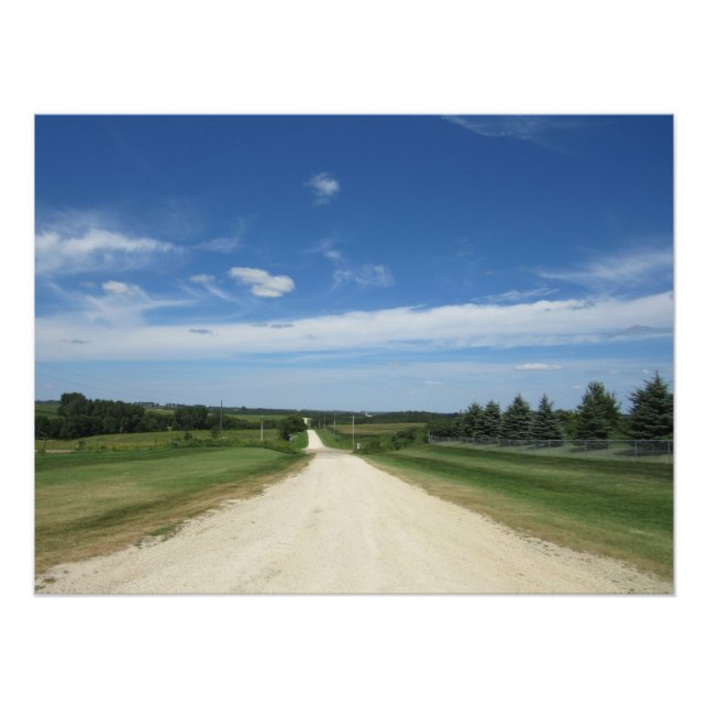 “Road to Valley Grove” Photo Print (Front)