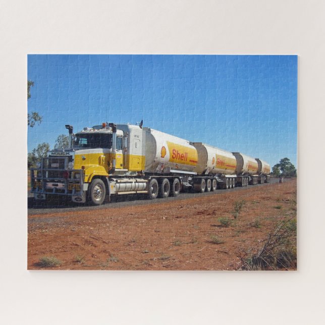 Road Train Trucking Australia  Jigsaw Puzzle (Horizontal)