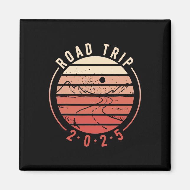 Road Trip 2025 2  Magnet (Front)