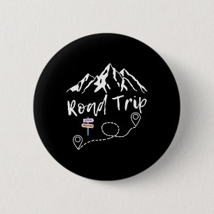 Road Trip 2025 Family Vacation Matching Group Squa 6 Cm Round Badge